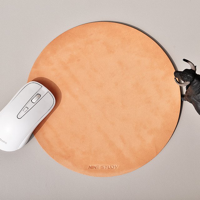 Mouse pad large leather desk pad computer desk pad office advertising blank small mouse pad