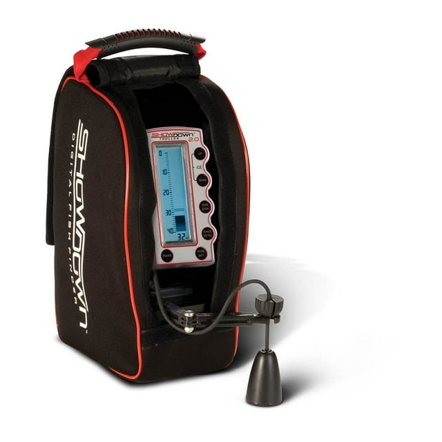 MarCum Ice Fishing Showdown Troller 2.0 Digital Handheld 5" Sonar Combo System
