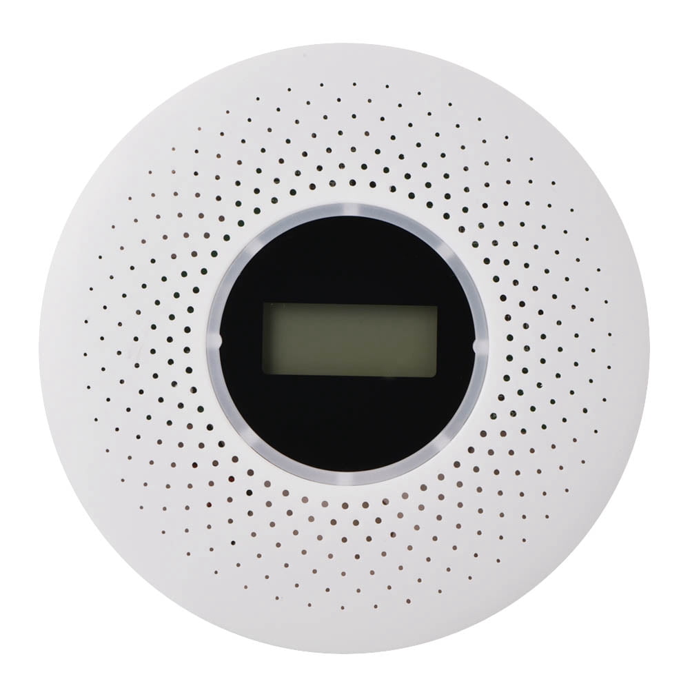 EBTOOLS Smoke, High Strength Adjustable Smoke Sensor, Durable Simple Operation ABS Material Bathroom Bedroom For Kitchen Environmental Protection Mining