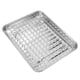thumbnail image 2 of juego de bandeja para hornear con rejilla de acero inoxidable para horno tostador., 2 of 8