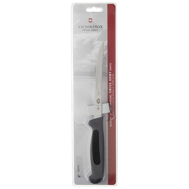 Cuchillo deshuesador Victorinox Fibrox Pro de 6 cm con mango negro
