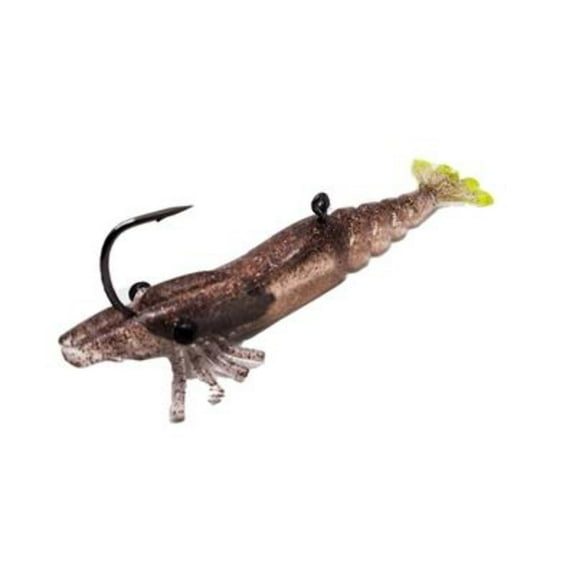 Marker 54 Jerk Shrimp - Slow-Sinking Shrimp Bait - 4" 2pk