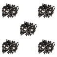 thumbnail image 3 of Eigraketly Tope de gancho Carp Shank Beads Stopper Cobre Swivels Cebo Tornillos con anillos ovalados Set Terminal de pesca Aparejos Rigs Black Negro 5piezas Eigraketly CBP226641, 3 of 4
