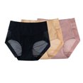 thumbnail image 2 of 3 piezas de ropa interior sin costuras para mujer, elástica, transpirable, bragas moldeadoras de cuerpo para levantar la cadera, colores variados, 2XL, 2 of 15