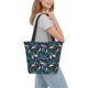 thumbnail image 2 of Disketp Flamingos And Birds for Women’s Casual Shoulder Tote Bag Cross-body Handbags for Shopping, Travel and Daily Use, 2 of 6