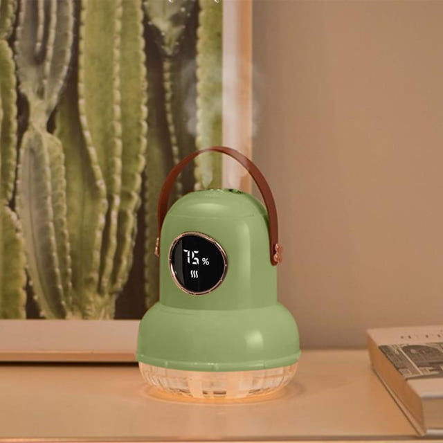 Feltree Cool Mist Humidifier with Night Ligh Portable Mini Humidifier with LED Screen-Quiet Wireless Humidifier Three Spray Modes for Baby Kids Bedroom Home