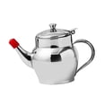thumbnail image 4 of Botella dispensadora de aceite de acero inoxidable, recipiente para vinagre, contenedor de almacenamiento de aceite con fino 400 ml, 4 of 9