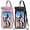 A6-Pink+Black- 2 pack, variant on ZJQYDS Waterproof Phone Case, with Inside Card Holder, Large Waterproof Pouch for iPhone 16 15 14 13 Pro Max, IPX8 Certified Cellphone Travel Accessories for Vacation Must Haves, 1 Pack-Blue-8.3″