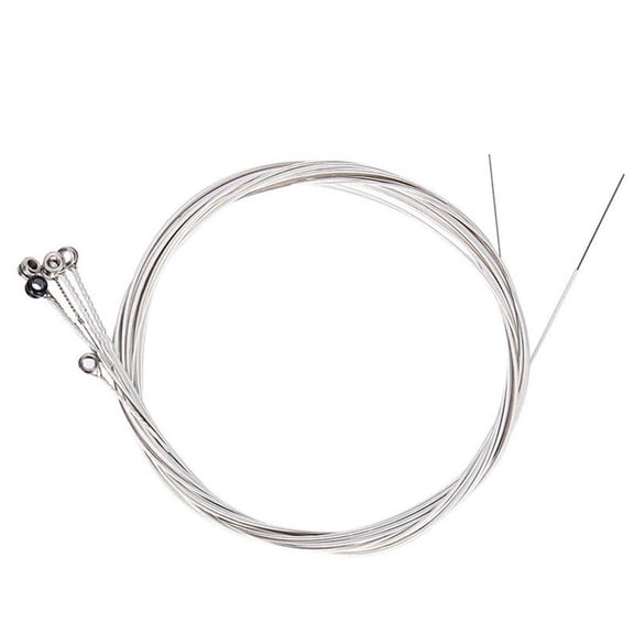 Jenny Watson 6Pcs Guitar Strings Set for Acoustic Guitar Replacement Steel String Accessories for Beginners Performers W0E6