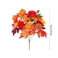thumbnail image 3 of Uuiauoio Fall Flowers Artificial for Decoration: Fake Flower for Table Centerpieces - Faux Autumn Floral Arrangements for Home Thanksgiving Decor ,Thanksgiving Harvest Decoration, 3 of 6