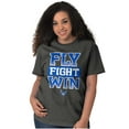 thumbnail image 4 of US Air Force Fly Fight Win Slogan Men's Graphic T Shirt Tees Brisco Brands 2X, 4 of 5