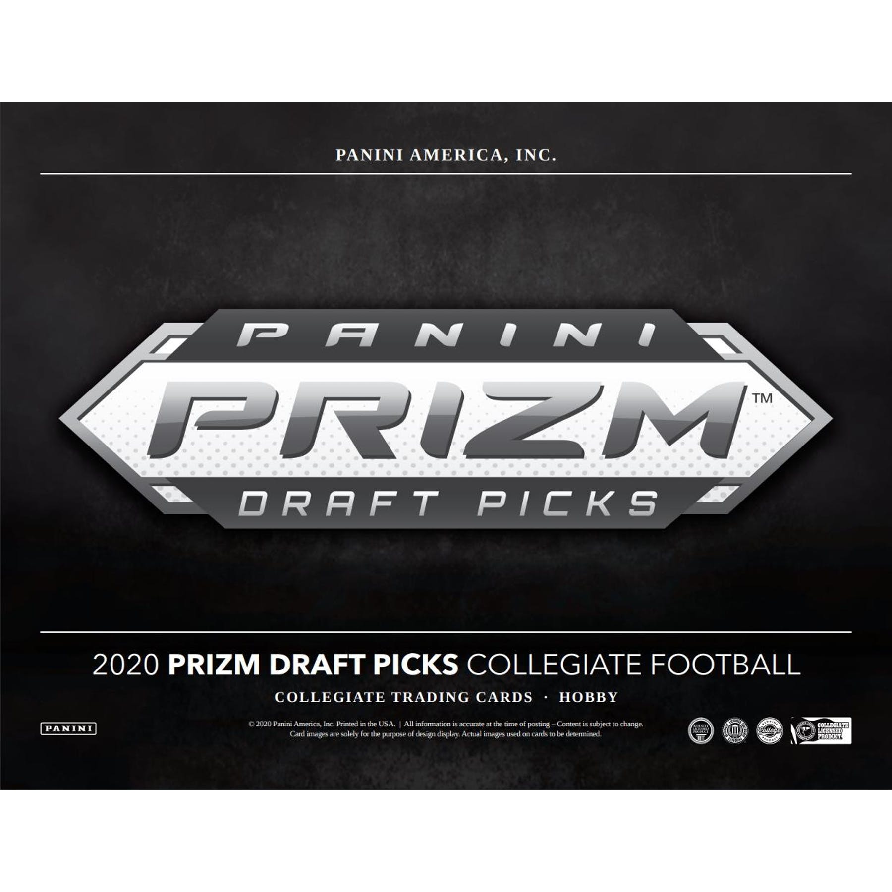 2020 Panini Prizm Draft Picks Collegiate Football NFL Trading Cards Blaster  Box- 6 Exclusive Parallels 