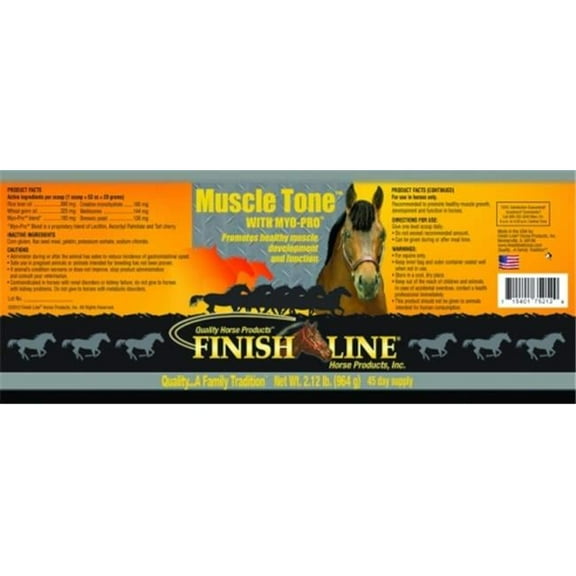 Finish Line Muscle Tone With Myo-Pro 2.1 Pound 75212