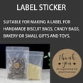 thumbnail image 2 of Paper Sealing Sticker Bakery Round Sealing Label Decals sticker; paper Baking Package Thank You Decoration, 2 of 8