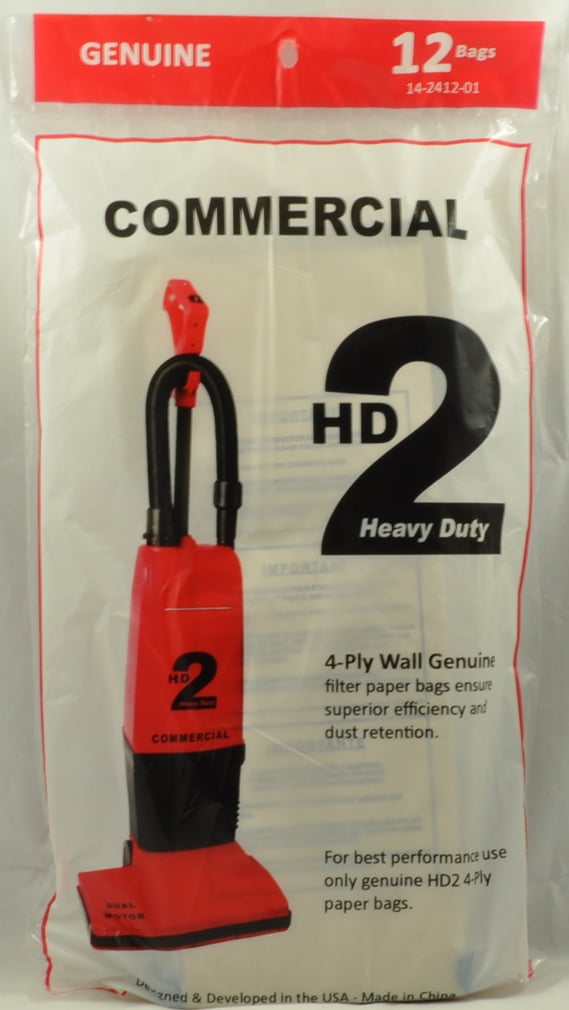 Commercial HD2 Vacuum Cleaner Bags