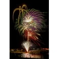 thumbnail image 2 of Lord, Fred 23x32 Gold Ornate Wood Framed with Double Matting Museum Art Print Titled - Colorado, Frisco Fireworks display on July 4th, 2 of 4
