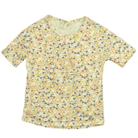 

Pre-owned Tucker + Tate Girls White | Blue | Yellow T-Shirt size: 3T