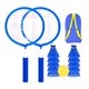 thumbnail image 1 of Juego de bádminton para niños, raqueta de bádminton con volante, bolsa de almacenamiento resistente Azul, 1 of 9