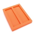 thumbnail image 2 of Woodriver Silicone Knife Scale Mold Dual Cavity - 25/64" X 2" X 6" - Reusable, 2 of 4
