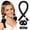 Black, variant on Yanibest Heatless Hair Curler, Overnight Curl Headband for Natural Wavy Curls,include Hair Clip Scrunchies for Styling