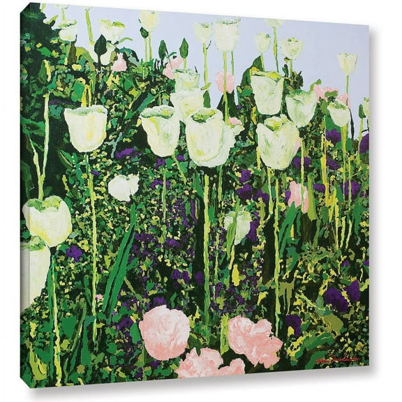 ArtWall Allan Friedlander "Tulip Delight" Gallery-wrapped Canvas
