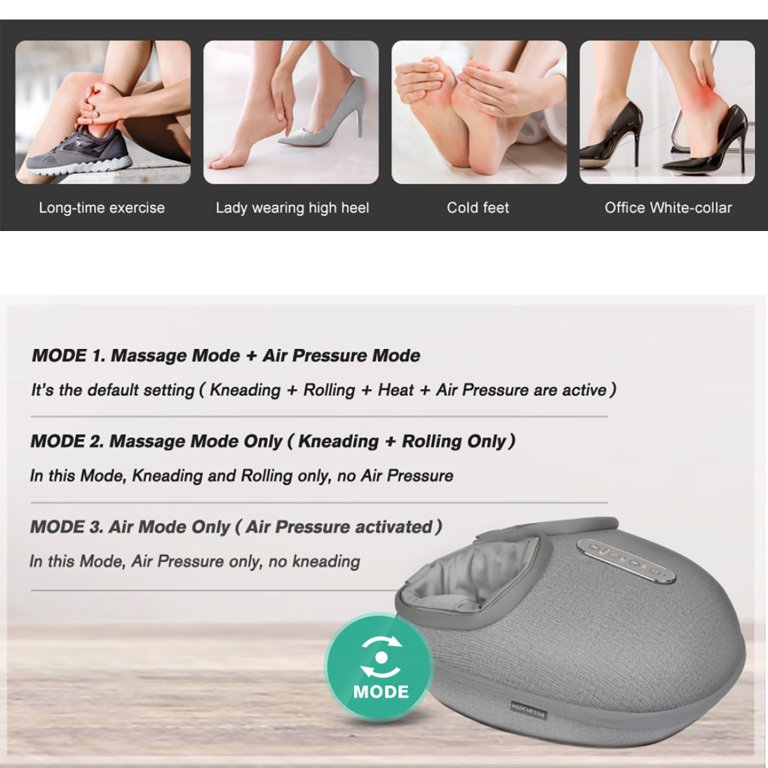 Type S Shiatsu Air Pressure Massager
