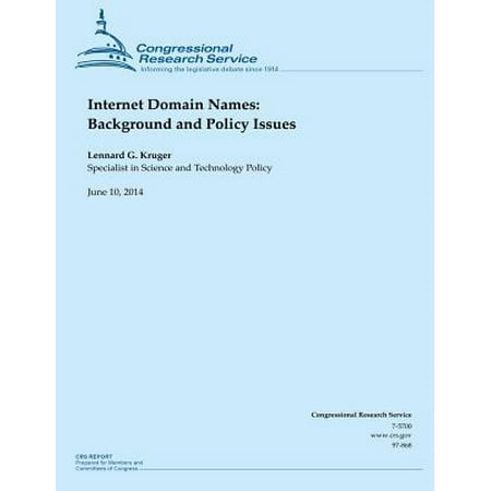 Internet Domain Names: Background and Policy Issues
