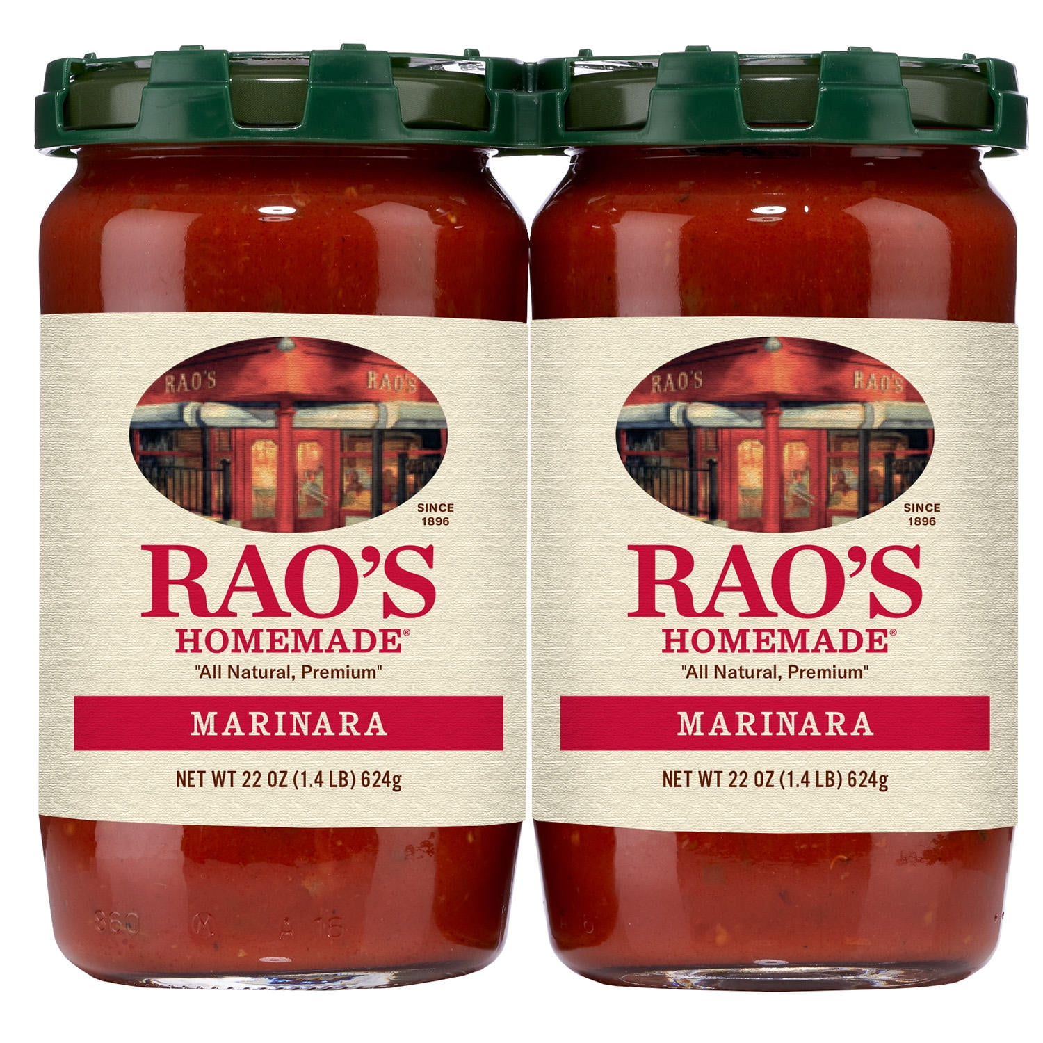 Rao's Homemade Marinara Sauce, 22 Ounce (2 Pack) - Walmart.com