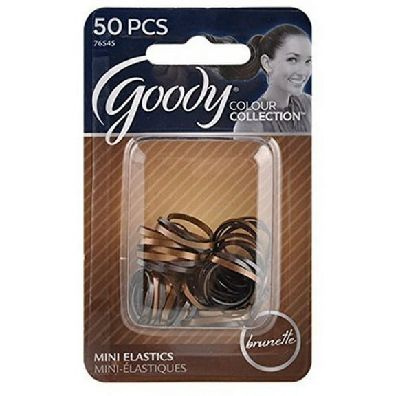 Goody Ouchless Brunette Elastics Sold Per 3 Packs Gd76545