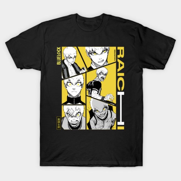 Blue Lock Jingo Raichi T-Shirt Sizes S-5Xl GooGate