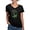 Black, variant on CafePress - PERFECT TO BE T Shirt - Women's V-Neck Dark T-Shirt