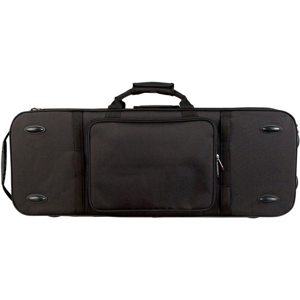 Protec Deluxe 4/4 Violin Pro Pac Case Black Exterior, Black Interior