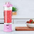 thumbnail image 2 of Total Chef Cordless Portable Blender 20 oz, USB Rechargeable, Lilac, 2 of 12