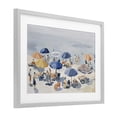 thumbnail image 2 of Stupell Industries Contemporary Summer Fun Beach Crowd Gray Framed Print Under Glass, 23 x 17, by Jacky Ngan, 2 of 8