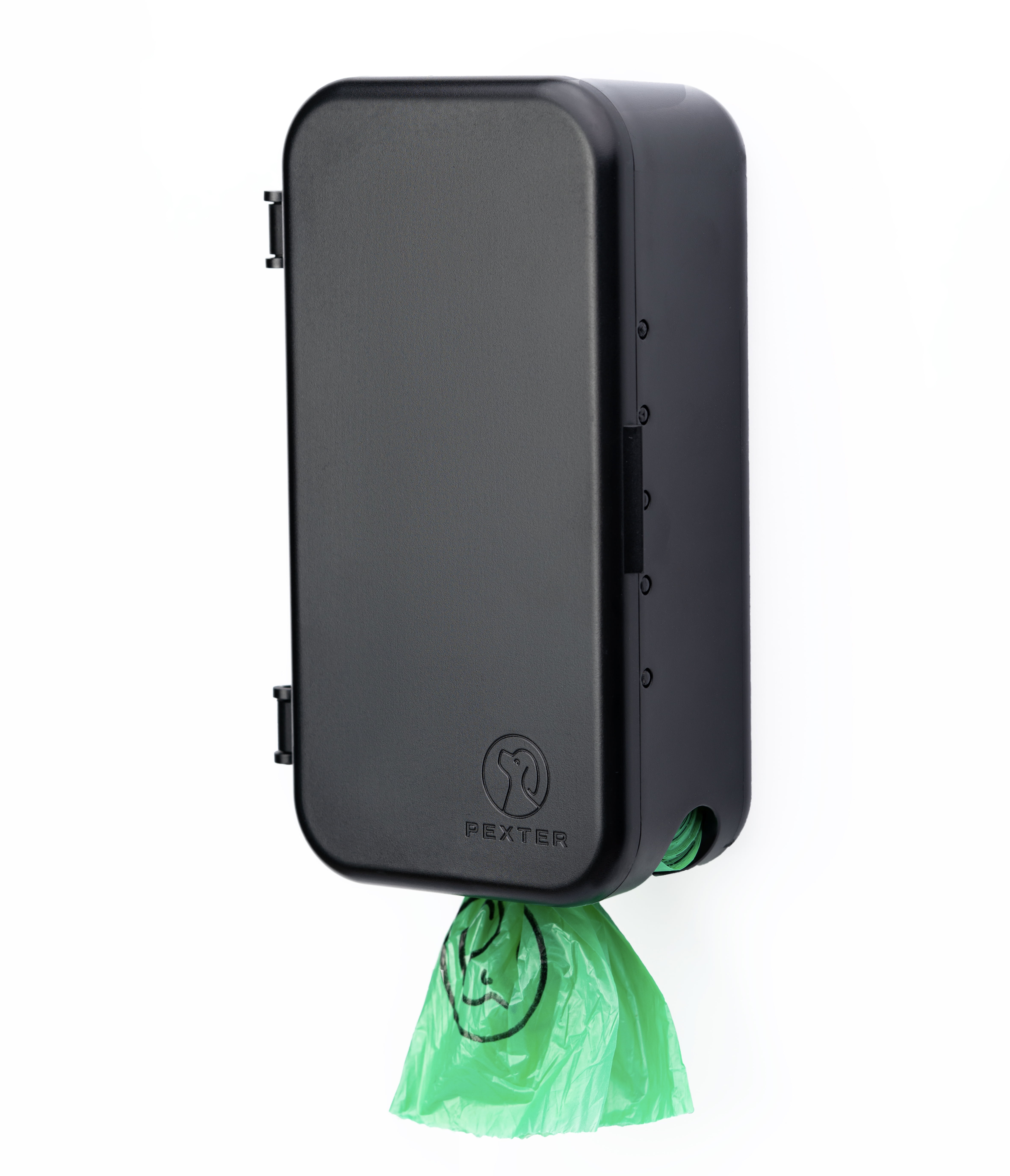 Pexter Dog Poop Bag Wall Mounted Dispenser Outdoor or Indoor Waste