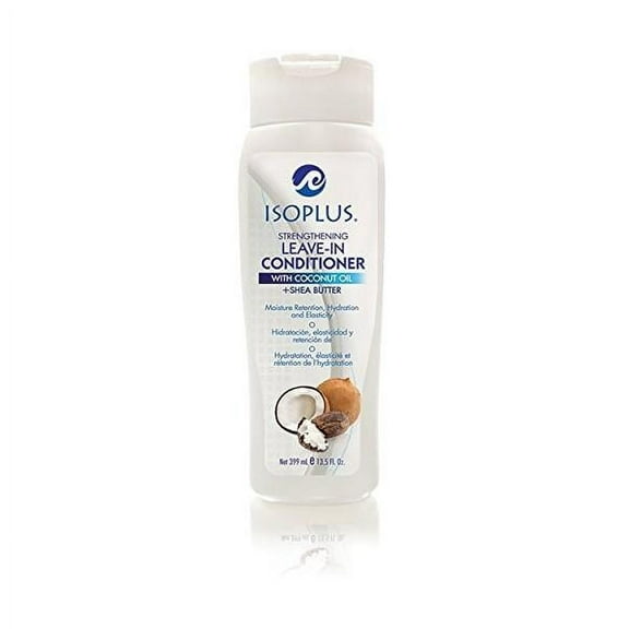 Isoplus Coconut Shea Butter Strengthening Leave-In Conditioner 13.5 Oz.,Pack of 2