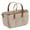 Khaki, variant on Baby Diaper Bag for Baby Mummy Makeup Bag Nursery Storage Bag Practical Reusable Khaki