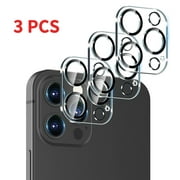 [3 Pack] Glass Camera Screen Protector for iPhone 12 Pro Max, Case-Friendly HD Clear Anti-Scratch Tempered Glass Camera Lens Screen Protector with Night Circle for iPhone 12 Pro Max 6.7 inch