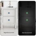 thumbnail image 3 of 4 Packs Night Starry Sky Pink Flamingo Fluorescence Crystal Glass Cabinet Knobs Drawer Handles for Kitchen Cabinets Dresser Cupboard Wardrobe Pulls Handles, 3 of 7