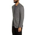 thumbnail image 2 of Theory Men's Slim-Fit Marled Ponte Single Breasted Jacket - Grey Size 34, 2 of 6
