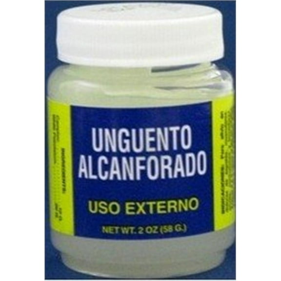 Camphor Ointment Alcanforado  Muscular Aches ,  Arthritis , Rheumatism , External Use 1 oz