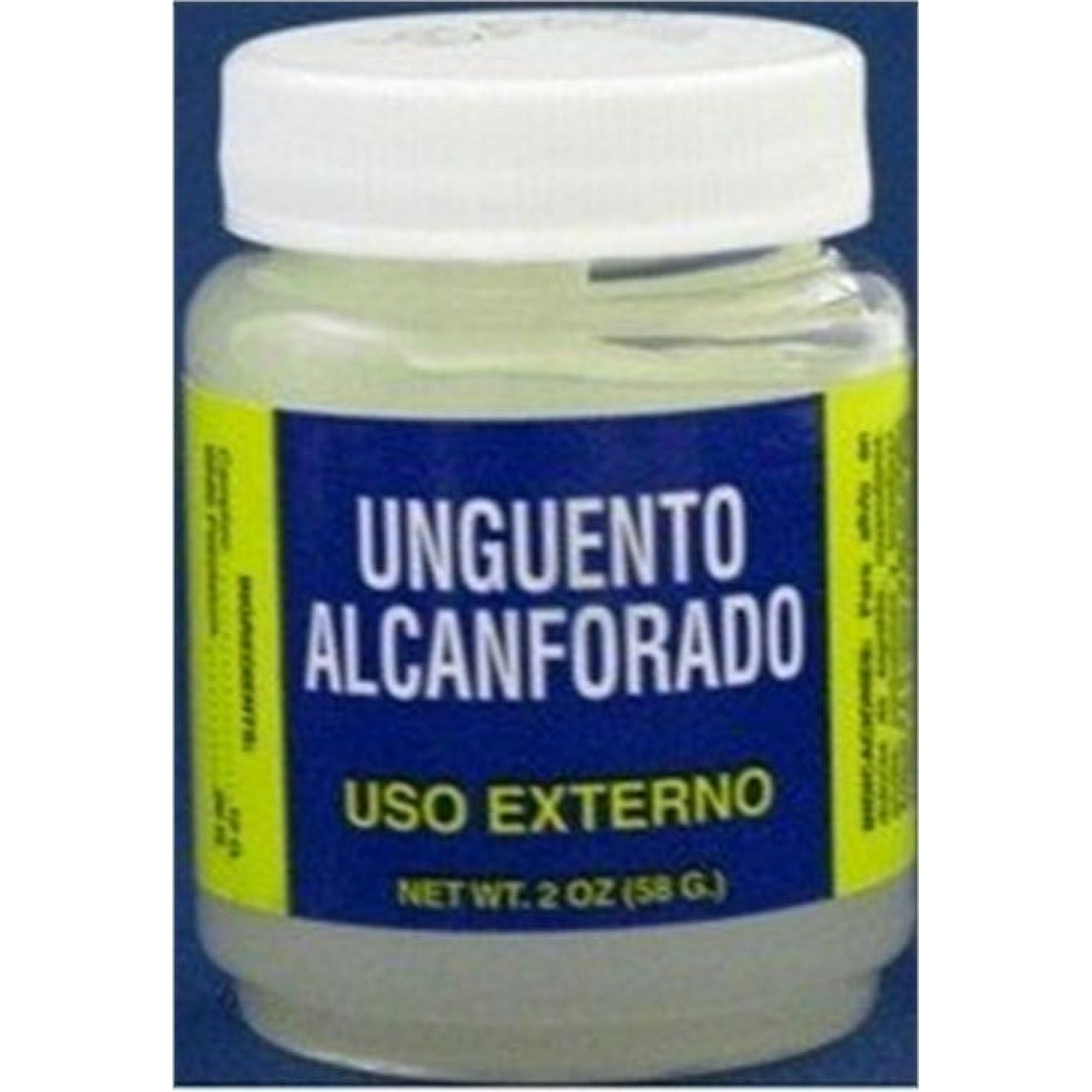 Camphor Ointment Alcanforado Muscular Aches , Arthritis , Rheumatism , External Use 1 oz