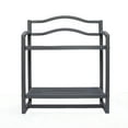 thumbnail image 6 of Household Essentials 2-Tier Metal Wall Mount Bathroom Storage Rack, Grey, 6 of 7