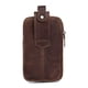 thumbnail image 5 of Bolsa de cuero Bolso de cinturón de cuero vintage para hombre, bolso de viaje para teléfono celular, BULL CAPTAIN Bolsa de cuero, 5 of 7