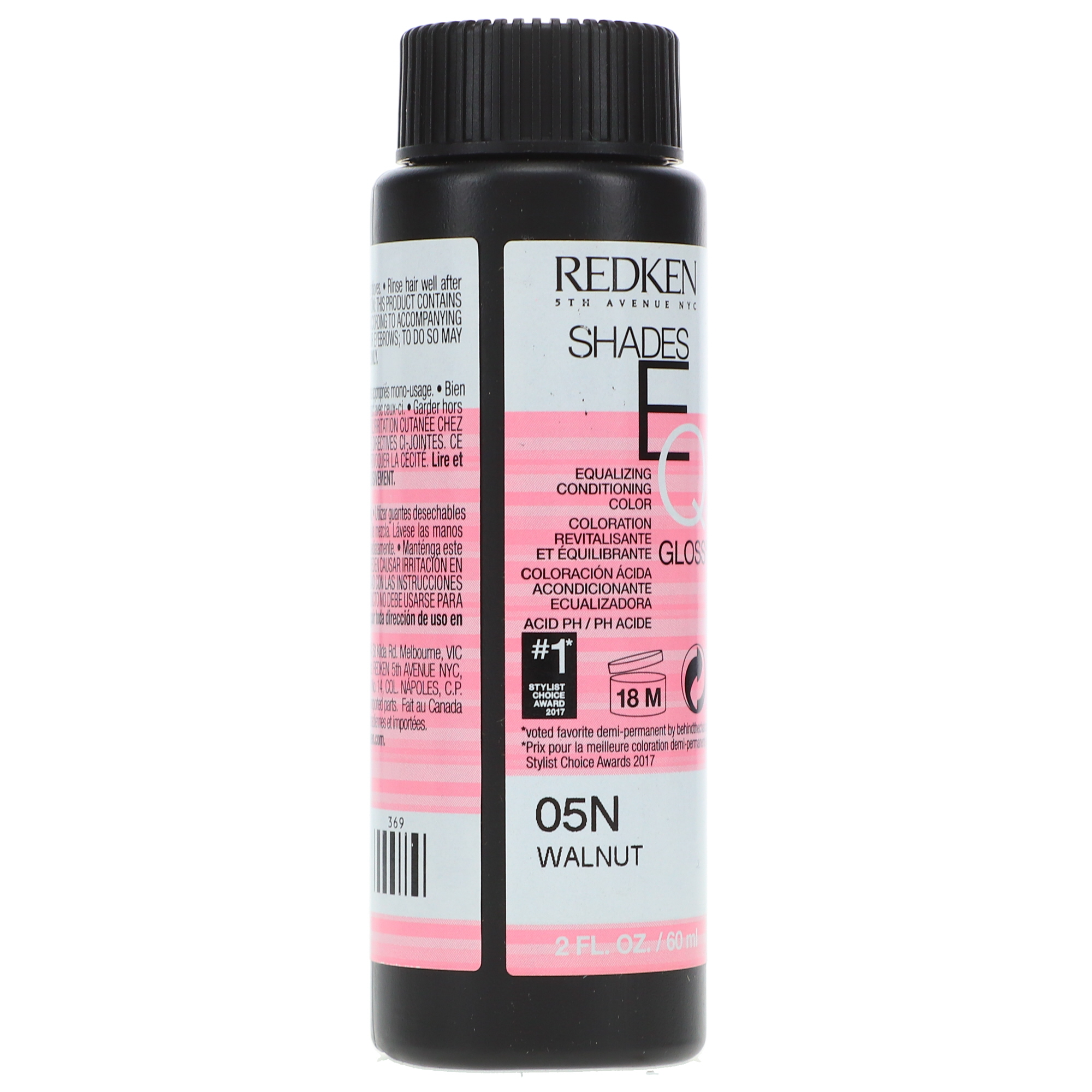 Shades EQ Color Gloss 05N - Walnut by Redken for Women - 2 oz Hair Color - image 5 of 8