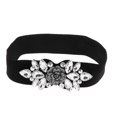 thumbnail image 4 of Cinturón de cintura elástica para mujer Cinturón con hebil de cristal de de imitación Cinturón Ropa informal , 70cm Soledad Cinturón elástico de cintura para mujer, 4 of 6