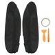 thumbnail image 4 of Front Door Armrest Trim Artificial Leather Black Door Panel Armrest Cover 2pcs Abrasion Resistant for Cars, 4 of 8