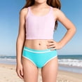 thumbnail image 2 of NordicNest Girls Swim Shorts, Swimming Suit For Girls, Black Swimsuit Bottoms, Quick‑Dry Kids Beach Swim Bottoms Casual Summer Pool Wear 5‑12Y, 2 of 4