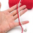 thumbnail image 3 of 100m Green Cotton String Garden 3mm Craft Cord Green Bakers String Packing Cord for Gardening Decoration and Homemade Projects, 3 of 5