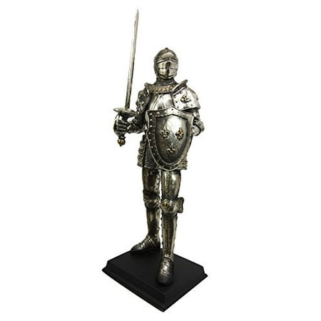 Large 16 Tall Medieval Knight Suit Of Armor Melee Swordsman